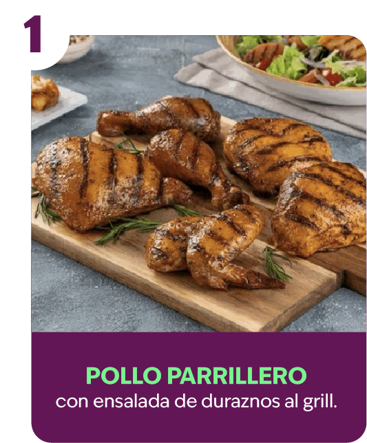 Receta 1 - Pollo parrillero
